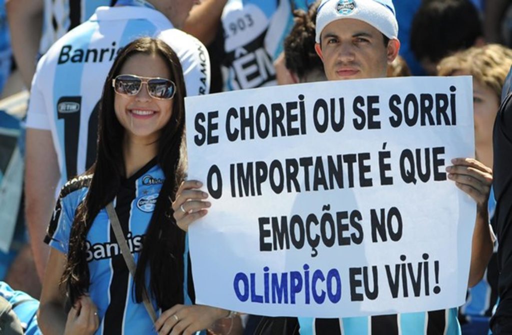 Momento: Despedida do Olímpico